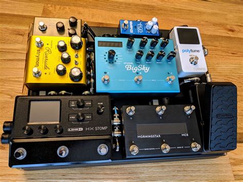 I also mounted a di underneath the board so that all i need is an xlr at the venue. Hx Stomp Mini Pedalboard ~ The Distortion