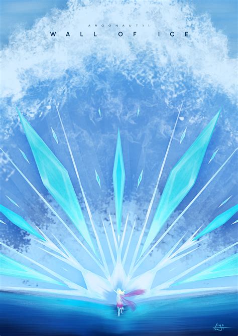 Artstation Frozen 2 Wall Of Ice