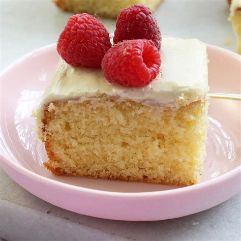 Vanilla Cake With Raspberries Recipe Woolworths
