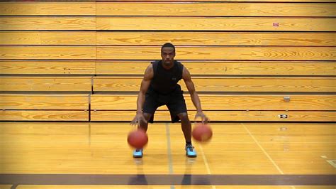 basketball dribble drill two ball drill stationary double dribble shot science
