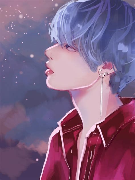 Taehyung Anime Wallpapers Wallpaper Cave