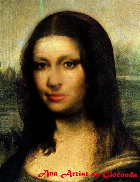 Versiones Ilustradas Mona Lisa Parody Mona Lisa Mona