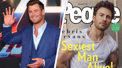 Chris Hemsworth Says Avengers Cast Roasted Chris Evans Sexiest Man