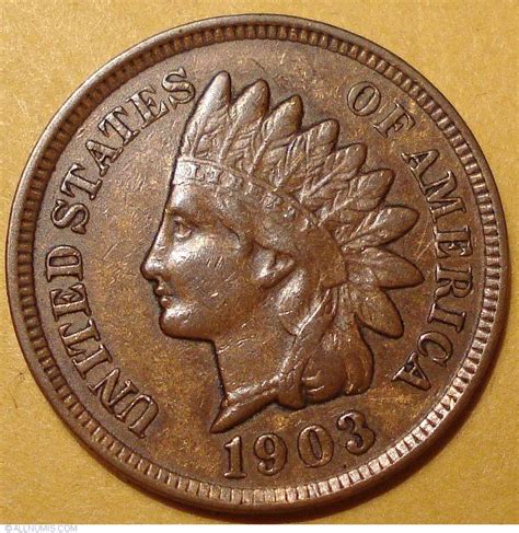 Indian Head Cent 1903 Cent Indian Head 1859 1909 United States Of