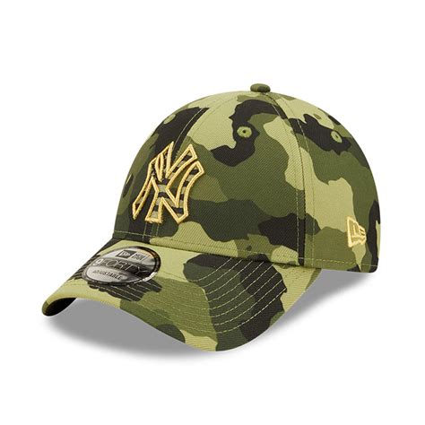 Official New Era New York Yankees Mlb Armed Forces Day Camo 9forty