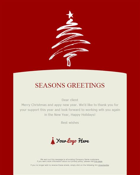 104 20 Free Christmas And New Year Email Templates