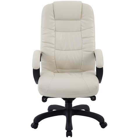 Buy leather office chairs online. Parma Cream Executive Leather Office Chairs | Executive ...