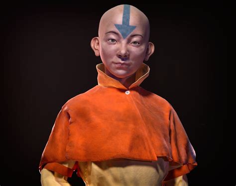 Aang Real Time By Evandro Miguel · 3dtotal · Learn Create Share