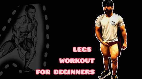 Legs Workout For Beginners Leg Day Gym Workout Anupfitness Legs
