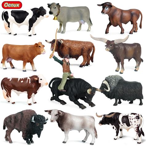 Generic Oenux Simulation Farm Animal Milk Cow Cattle Calf Bull Musk Ox