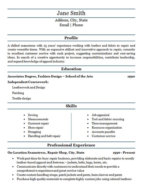 working experience resume  partime teacher highlight