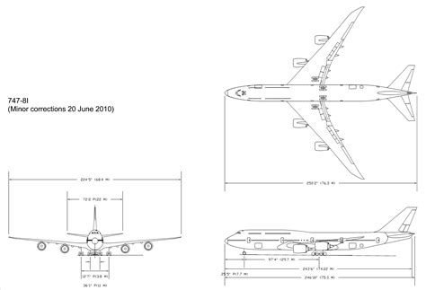 Boeing 747 Blueprint