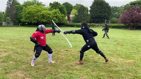 Cavalry Sabre Sparring On Foot Nick V Zoltan YouTube