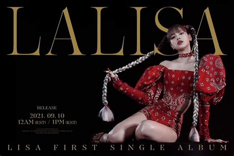 Blackpinks Lisa Drops Teaser Poster For Her Highly Anticipated Solo