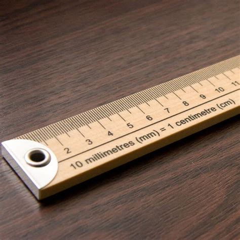 Measuring Marking Sew Easy Wooden Ruler 1 Metre Long Metric