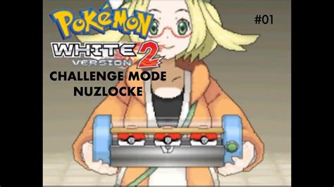 Choose My Starter Pokemon White Challenge Mode Nuzlocke Pt Youtube