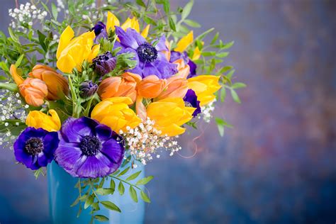 Ultra High Definition 8k Flowers Wallpapers Glowing Blue