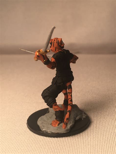 Tabaxi Rogue Painted Dnd Miniaturetabaxi Fighter Hand Painted Etsy