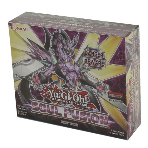 Yu Gi Oh Cards Soul Fusion Booster Box 24 Packs Mint