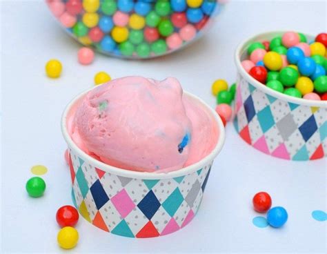 How To Make Bubble Gum Ice Cream Quick No Churn Recipe Creamish Recipe Bubble Gum Ice