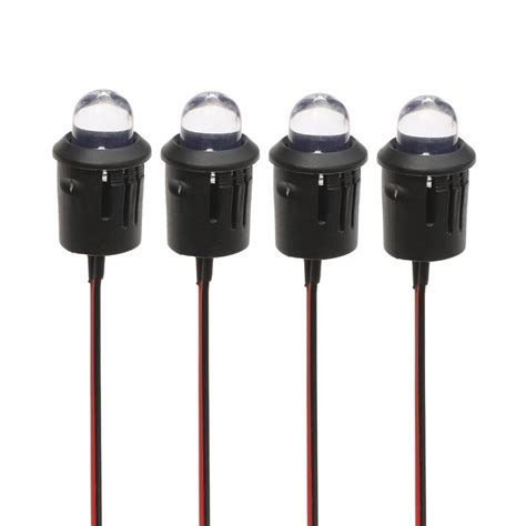 10pcs 12v 10mm Ultra Bright Pre Wired Constant Leds Water Clear Led Dr Techlove