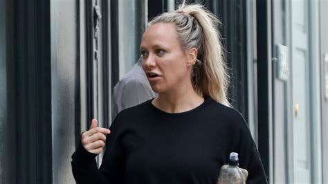 Chloe Madeley Shows Off Her Toned Physique In Skintight Black Gymwear As She Steps Out With Her