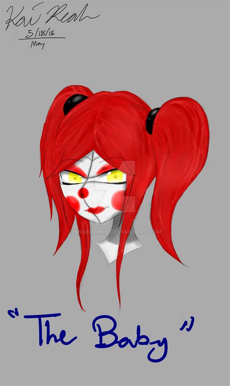 Fnaf Sister Location The Baby By Animemimic On Deviantart