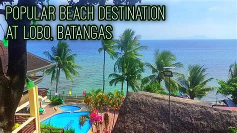 Honey Beach Resort Best Beach Resort In Lobo Batangas Youtube