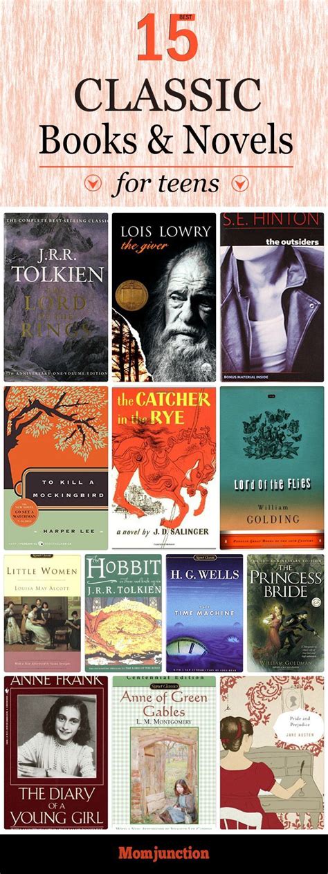 15 Best Classic Books For Teens To Read Books For Teens Best Classic Books Book Quotes Classic