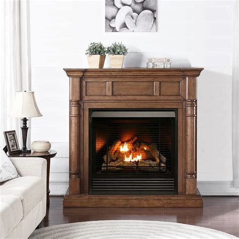 Duluth Forge Fdi32r M Wn Full Size Dual Fuel Ventless Fireplace