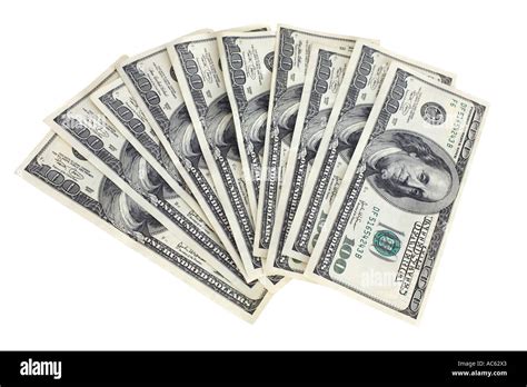 One Thousand Dollars In 100 Dollar Us Bills Stock Photo Alamy