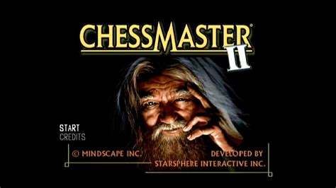 Playstation Classic Gameplay The Chessmaster Ii Youtube
