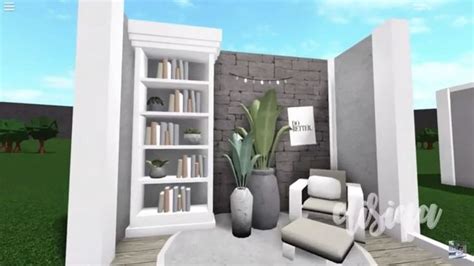 We've gathered up a bunch of great house designs that will hopefully help if you're looking to build a trendy one floor house that has a modern flare and is on the cheap side then. Cute Bloxburg Home idea in 2020 | Sims house design, Home ...
