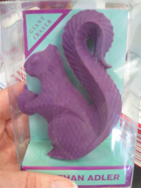 A Giant Purple Squirrel Eraser From Jonathan Adler Every Graduate Must
