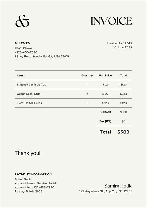 How Do I Make A Free Invoice Template Printable Templates By Nora