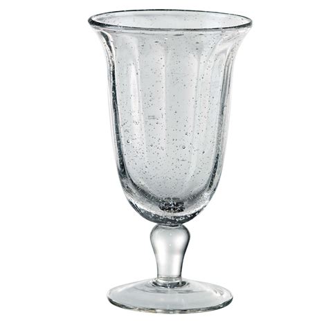 Artland Savannah Bubble Goblet Set Of 4 Glassware Set Bubble Glass Glassware
