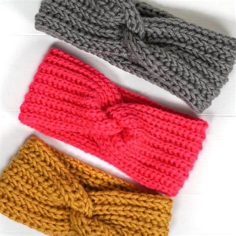 Free Easy Knitting Patterns For Ear Warmers Simple Crochet Ear Warmer