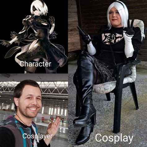 Self Myself Cosplaying As 2b From Nier Automata Rcosplay