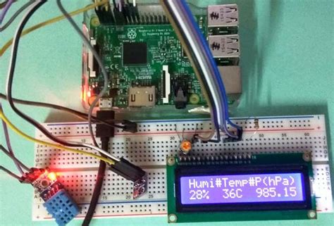 Iot Weather Reporting System Using Raspberry Pi Diy Projects