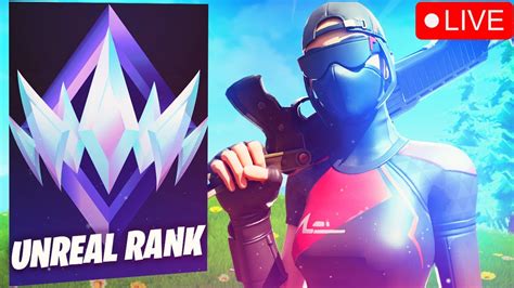 🏆 Fortnite Ranked Update Live 🏆 Grinding For Unreal With Viewers 🏆