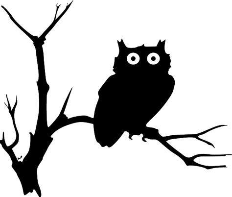 Owl Silhouette Drawing Clip Art Others Png Download 640544 Free