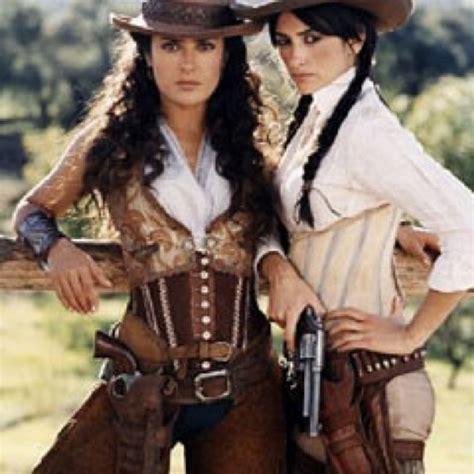 Salma Hayek Penelope Cruz Bandidas Salma Hayek Wild West Costumes Women