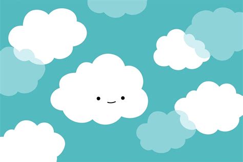 Cute Cloud Wallpapers Top Free Cute Cloud Backgrounds Wallpaperaccess