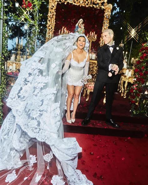 Kourtney Kardashian Travis Barker Called Out For ‘disrespectful Wedding