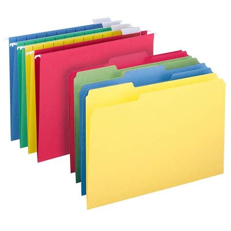 Buy Smead Hanging File Folder Kit Letter Size Set Of 24 Hanging File