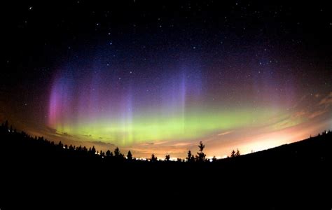 Aurora Borealis In Acadia Aurora Borealis Northern Lights Acadia