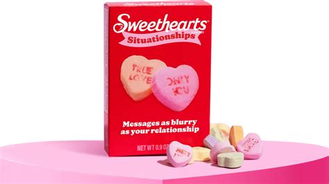 Sweethearts Candy Heart Rejects Brilliantly Marketed As Situationships Boing Boing