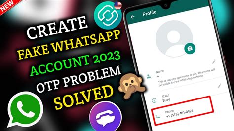 Whatsapp Fake Account How To Create Whatsapp Fake Id Whatsapp Fake