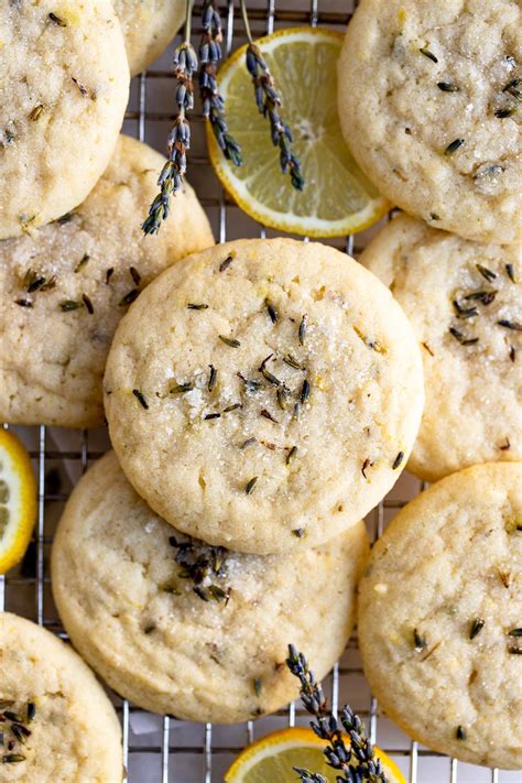 Lemon Lavender Sugar Cookies