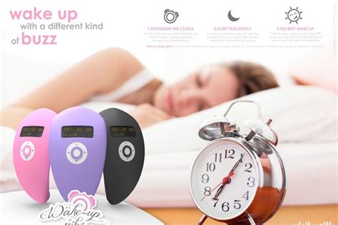 Alarm Clock Vibrator Wake Up Vibe Means You Always Get Out Of The